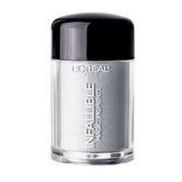L'Oreal Infallible Magic Eye Pigments Attitude #454 Silver Glitter Eyeshadow 4pk - Picture 2 of 6